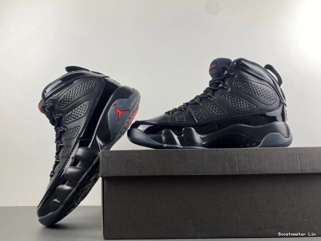 Boostmaster lin 9 Air Retro 302370-014 Bred Jordan Patent 0707